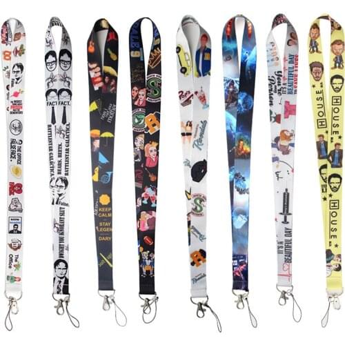 CA704 Blinghero Office Hot TV Neck Lanyard Key Band Mobile Phone Strap For Phone Keys ID Card Holder 1 pcs
