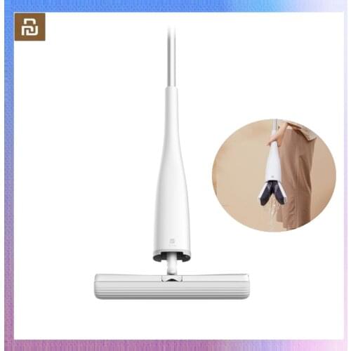 Xiaomi Mop Blue Fish Double-Fold Squeezing Mop Sponge Head Mop Water-Absorbent Household Floor Mop Free Handwash Glue Cotton Mop