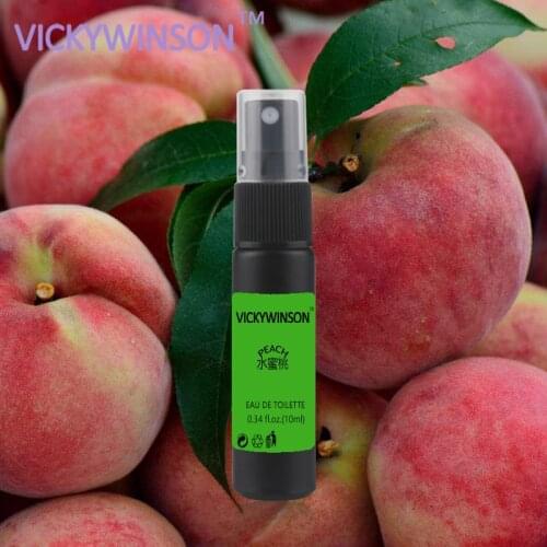 VICKYWINSON Peach deodorization 10ml Spray Woman Elegant Long Lasting Fragrance All Day Deodorant