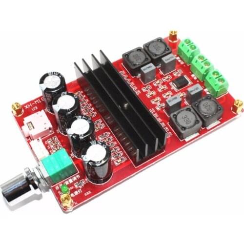 XH-M190 TDA3116D2 High Power Digital Amplifier Board, TPA3116 Dual Channel Amplifier 12-24V