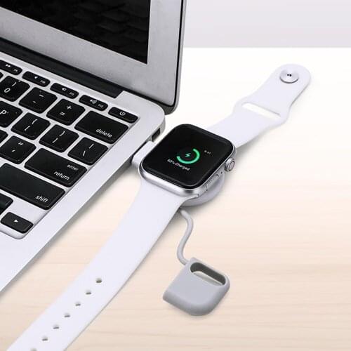 Watch Charger Magnetic Portable IWatch Wireless Charger for Outdoor Light Weight Watch Charger Compatible for Apple Watch Series