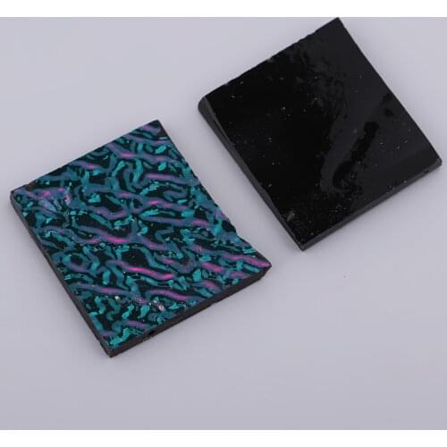 1 Oz Dichroic Glass Scrap Fusible Glass Pieces Jeweler Scraps- Mixed Pattern
