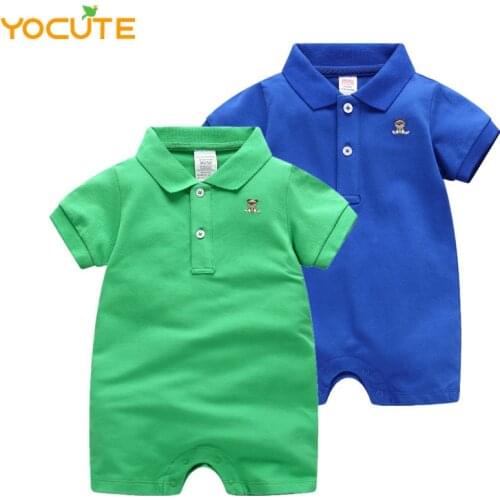 2021 Summer Jumpsuit Infant Costume Short Rompers Cotton Clothing Baby Romper Newborn Baby Girl Boys Babies Roupas Kids Wear
