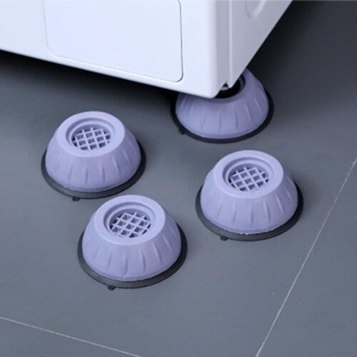 4pcs Anti-slip And Noise-reducing Washing Machine Feet Non-slip Mats Refrigerator Anti-vibration pad Kitchen Bathroom Mat