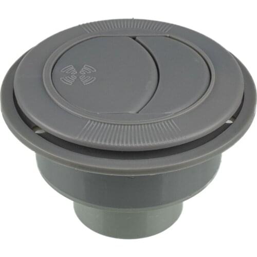47mm Universal A/C Air Outlet Vent For Boat Yacht Gray Part Outline 100mm