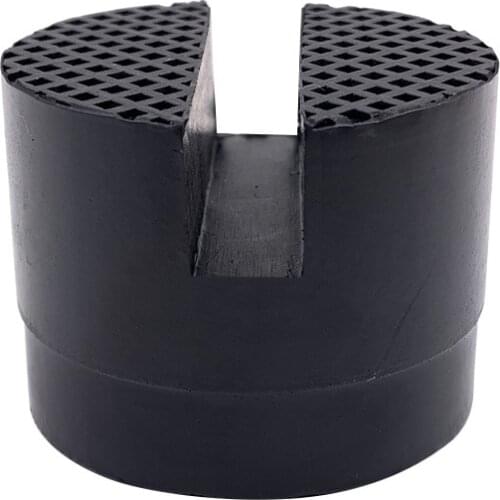 Car Rubber Jack Pad Frame Protector Adapter Jacking Disk Pad Tool Floor Slotted For Pinch Weld Side Lifting Disk Car Accessories
