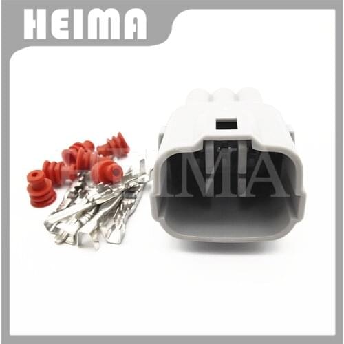 10/20/30 sets gray 6 Pin way Sumitomo MT090 Automotive Sensor Waterproof Wire Connector Plug 6187-6561 for Suzuki Toyota Honda