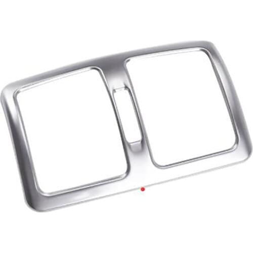 Car Rear Air Conditioning Vent Decorative Frame Air Outlet Trim Strip Stickers for Mercedes Benz C Class W204 2009-2014