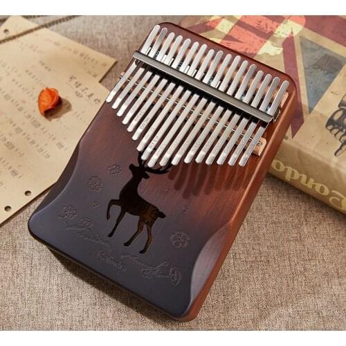 Cega 21 key kalimba high quality acacia music instrument 17keys finger thumb piano upgrade handguard musical machine Abeginner