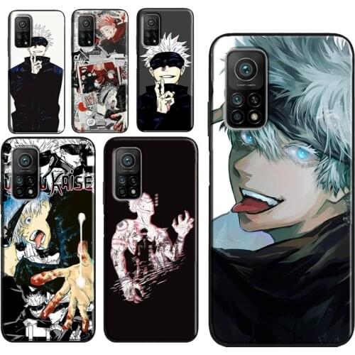 Satoru Gojo Phone Case For POCO X3 Pro M3 F2 F3 Cover For Xiaomi Mi 11 Ultra 9T 10T Pro Note 10 Lite