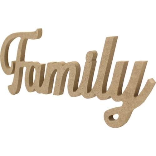 HLO 2021 Decorative Wooden Family Wall Ornaments Home Decoration Wall Art Quality Material Stylish Can be Colored For All Rooms