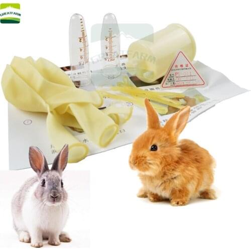 Rabbit artificial insemination kit semen collection equipment cup male rabbits tools collect artificial insemination equipment