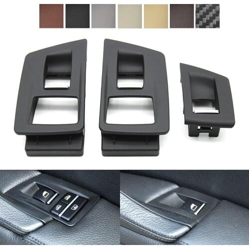 LHD RHD Interior Passenger Door Window Lifting Adjust Switch Button Cover For BMW 5 Series F10 F11 F18 520i 523i 525i 528i 535i
