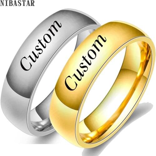 Fashion Gold-Color simple Ring Fashion Simple Finger Ring Jewelry for Women Men Wedding Jewelry Aneis Bague