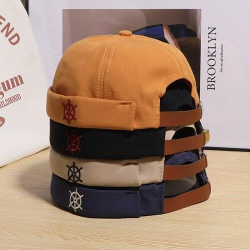 Mens and womens Korean version of wild students spring summer and autumn thin melon hat Japanese hip-hop street hipster yuppie