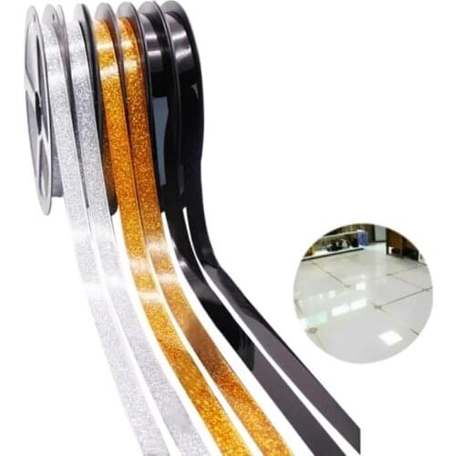 New Kitchen Sealing Strip Caulk Tape 19.69ft Self-Adhesive Waterproof Edge Seal Wall Tape For Bathroom Shower Sink Door Stickers