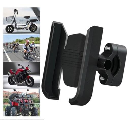 New 360°Aluminum Alloy Mobile Phone Bracket Suitable for Bicycle/Electric Scooter/Motorcycle for wholesale Drop Shipping