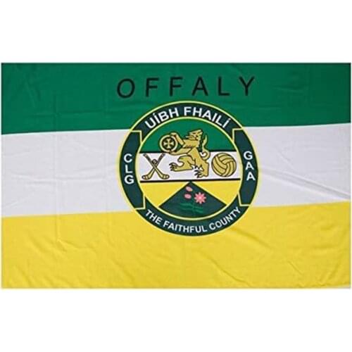 County Offaly Flag Irish State 150X90CM Banner 100D Polyester Decoration Promotion Home Holiday Business Advertising