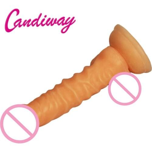 Suction Realistic Dildos Cup Sex Toy for Women Female Sex Products Masturbation texture Fake cock Penis Sexy Adult Long Dong