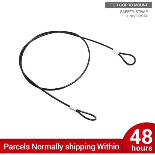 Safety Strap Wire Rope Lanyard Cable for GoPro Hero 9 8 7 6 5 Yi 4K Sjcam M10 Sj8 Eken H9 DJI Osmo Camera Go Pro Accessory