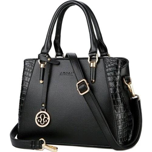 Alligator Luxury Handbag Women Bag Designer Genuine Leather Bag for Women 2020 Leather Handbags Ladies Hand Bags Sac a MainS9207