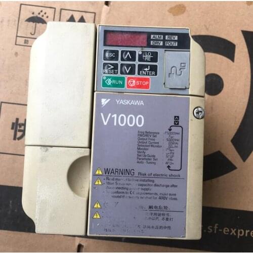 CIMR-VB4A0004BAA 0.75KW inverter , used one , 90% appearance new , test goods , free shipping
