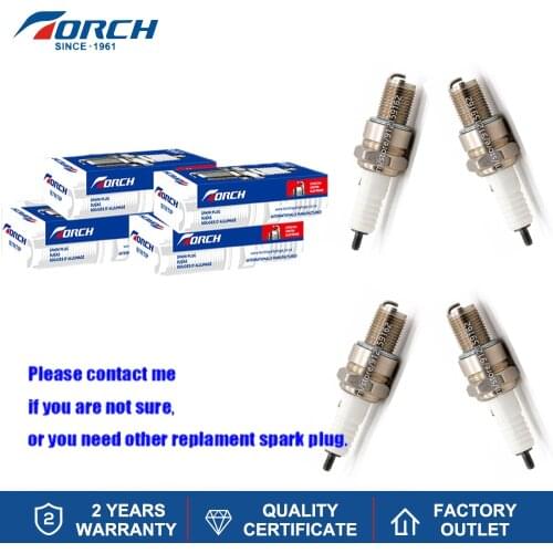 Spark Ignition Candle TORCH F9RC Replace Spark Plug Autolite 4063 Denso W27ESR Champion OE091 AC Delco R41CXL Engines Components