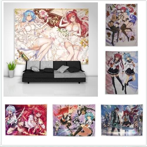 The Testament of Sister New Devil Yuki Nonaka Mio Naruse Tapestry Art Wall Hanging Sofa Table Bed Cover Home Decor Poster