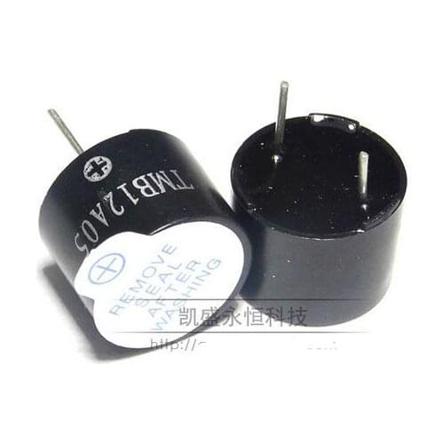 YYT 20PCS DIP 5V active Buzzer TMB12A05 DC 12095 tones long sound 12*9.5mm Siamese