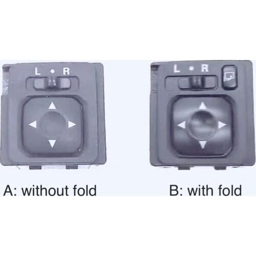 1pc for Mitsubishi Outlander AXS Lance Pajero Rearview mirror adjustment switch Wing