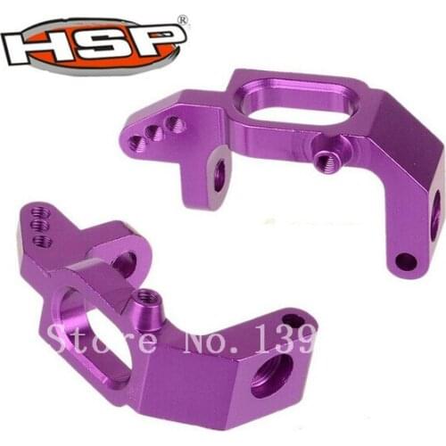 2PCS/lot HSP 102010 02015 Aluminium Steering Arm Mount Upgrade Parts For 1/10 RC Model Car On Road CNC SONIC 94102