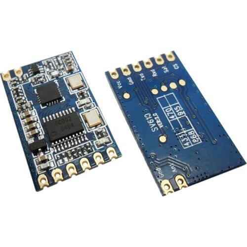 8pcs/lot Small size embedded TTL interface RF module SV610 Wireless Transceiver 433/470/868/915MHz 100mW 1400M Distance