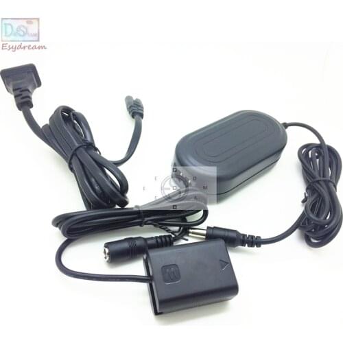 Camera AC Power Adapter Kit for Sony A7 A7II A6500 A6400 A6300 A6000 A5100 A5000 A3000 replace AC-PW20 NP-FW50 FW50