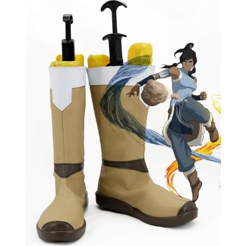 Avatar the last Airbender Korra Cosplay Boots Shoes Cosplay Prop Shoes Halloween