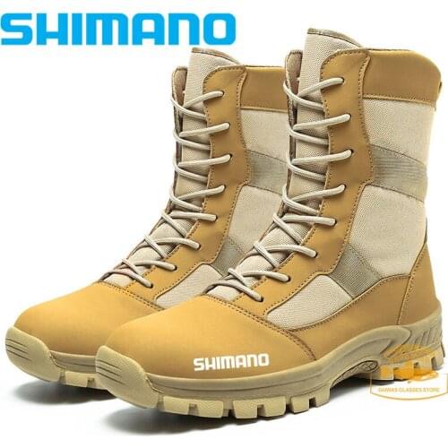 Daiwa Mens Fishing Shoes Military Boots Outdoor Sports Walking Shoes Wear-resistant Non-slip Walking Shoes Zapatillas Canvas