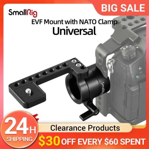 SmallRig Quick Release Stabilizer EVF Mount with NATO Clamp For DSLR Monitor Viewfinder Support 1594