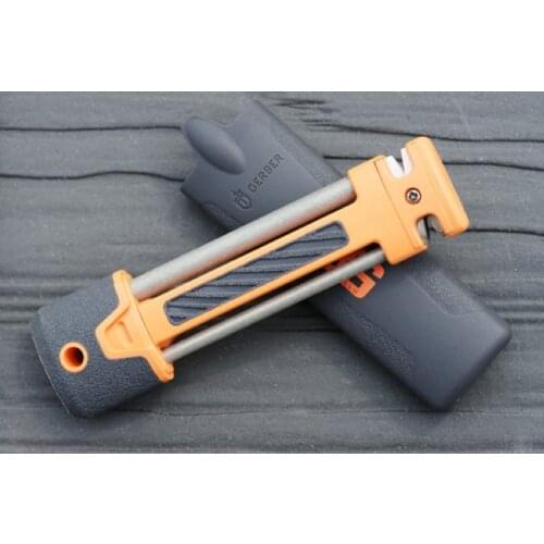 Outdoor multi-purpose field knife sharpener with multi-purpose knife sharpener stone knife sharpener grindstone sharpening rod