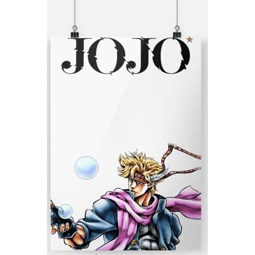 Modular Poster Joseph Joestar Modern Printed Wall Art Canvas Jojo S Bizarre Picture Painting Cartoon Role Home Decor Living Room