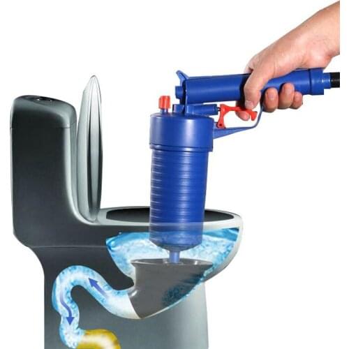 Afvoer Reiniger Kit Household Air-pressure Type Toilet Dredging Device Drain Sink Pipe Clog Remover Bathroom Kitchen Cleaner Kit