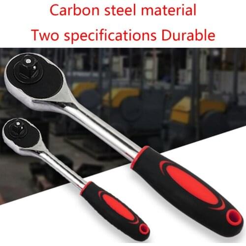 2021 New 1/2" 1/4" High Torque Ratchet Wrench for Socket 24 Teeth Quick Release Car Auto