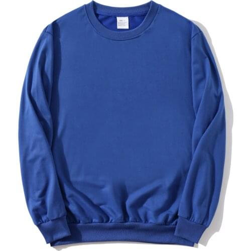 PARKLEES 2021 Pull Cotton Men Sweatshirts O-Neck Oversized Solid Unisex Sweatshirt Casual Daily Harajuku Streetwear 14+ Colors