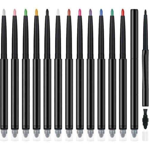 Liner Combination Double Head Non-Smudge Eyeliner Long Lasting Shimmers Eyes Cosmetic Waterproof Color Eyeliner