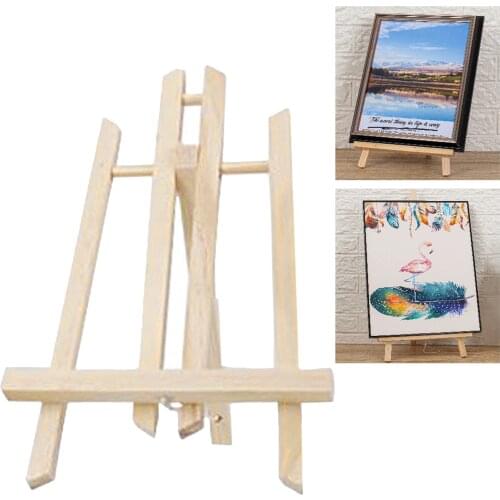 30cm Wooden Easel Portable Display Shelf Holder Stand for Artist Painting Sketching DIY Arts Photo Cards Display Kids Easel