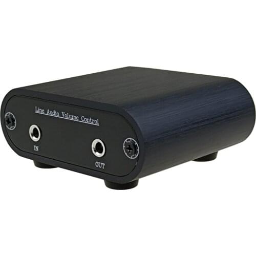 3.5 mm Audio Volume Controller, line Volume Control Box, 1/8" aux Mini Inline attenuator knob -MC11