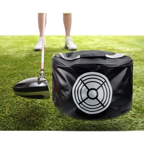CRESTGOLF Golf Swing Trainer Bag Practing Hitting Bag Waterproof Durable Training Aids 2 Color