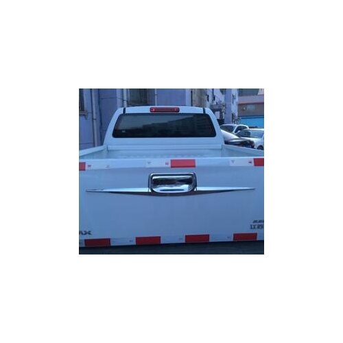 Higher star ABS chromes 3pcs car rear trunk tail gate decoration trim for Isuzu D-Max DMAX 2012-2016