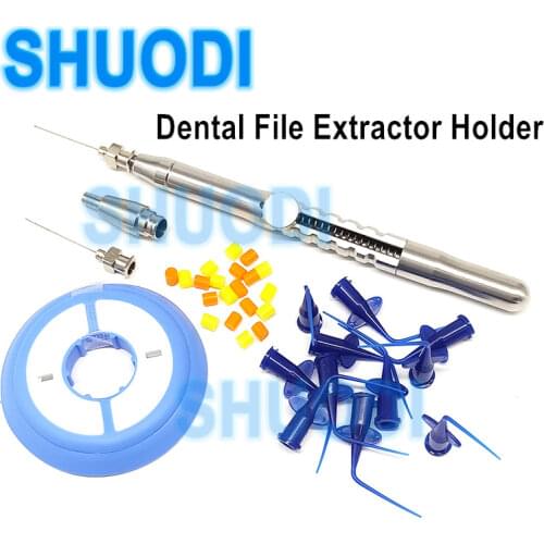 1 set Dental Root Canal File Extractor Holder Dental Instrument Tools Special Tools for Dentists