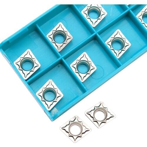 10pcs CCMT09T308 FG CT3000 Cermet Grade External Turning Tools Carbide Insert Lathe Cutter Tool Tokarnyy Turning Insert