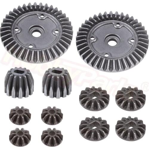 12pcs Metal Diff Gear Set 10126 10127 10128 10129 For VRX Racing 1/10 Trophy Truck RH1043 RH1045 RH1043SC OCTANE XL EBL EBD