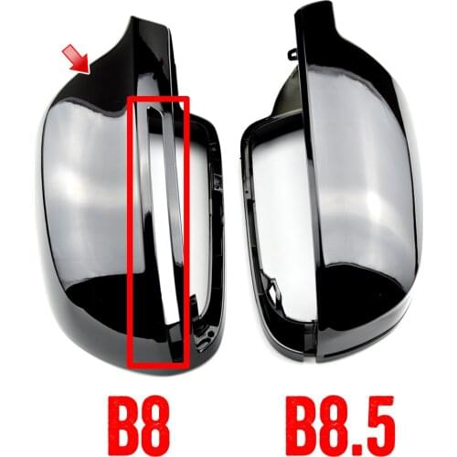2 pcs Superb car Mirror cover For Audi A4 A5 S5 B8.5 B8 RS5 RS4 S6 S4 Car Mirror Cover Signal light protection cover
